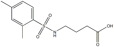 4-[(2,4-dimethylbenzene)sulfonamido]butanoic acid