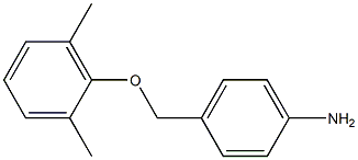 4-[(2,6-dimethylphenoxy)methyl]aniline,,结构式