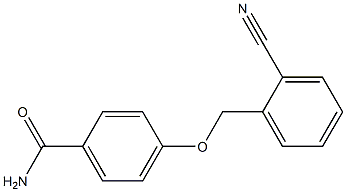 4-[(2-cyanophenyl)methoxy]benzamide