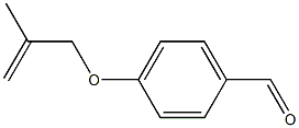 4-[(2-methylprop-2-enyl)oxy]benzaldehyde Structure