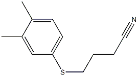  4-[(3,4-dimethylphenyl)sulfanyl]butanenitrile