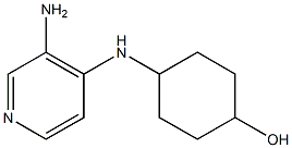 4-[(3-aminopyridin-4-yl)amino]cyclohexan-1-ol|