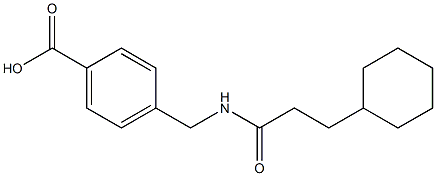  4-[(3-cyclohexylpropanamido)methyl]benzoic acid