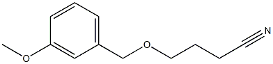 4-[(3-methoxybenzyl)oxy]butanenitrile Structure