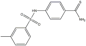 4-[(3-methylbenzene)sulfonamido]benzene-1-carbothioamide