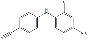 4-[(4-amino-2-chlorophenyl)amino]benzonitrile