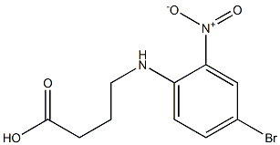 4-[(4-bromo-2-nitrophenyl)amino]butanoic acid