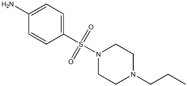 4-[(4-propylpiperazin-1-yl)sulfonyl]aniline