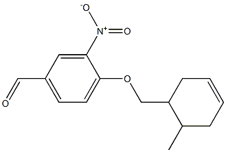  4-[(6-methylcyclohex-3-en-1-yl)methoxy]-3-nitrobenzaldehyde