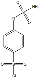 4-[(aminosulfonyl)amino]benzenesulfonyl chloride Structure