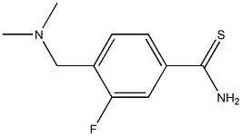  4-[(dimethylamino)methyl]-3-fluorobenzenecarbothioamide