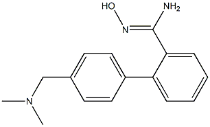 4'-[(dimethylamino)methyl]-N'-hydroxy-1,1'-biphenyl-2-carboximidamide
