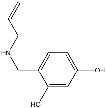 4-[(prop-2-en-1-ylamino)methyl]benzene-1,3-diol