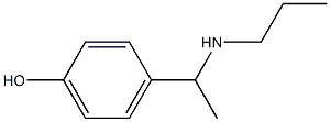 4-[1-(propylamino)ethyl]phenol