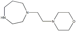 4-[2-(1,4-diazepan-1-yl)ethyl]morpholine 结构式