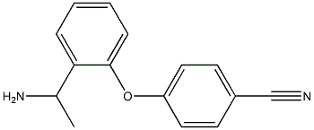  4-[2-(1-aminoethyl)phenoxy]benzonitrile