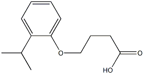 4-[2-(propan-2-yl)phenoxy]butanoic acid