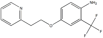  4-[2-(pyridin-2-yl)ethoxy]-2-(trifluoromethyl)aniline