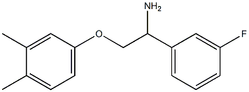 4-[2-amino-2-(3-fluorophenyl)ethoxy]-1,2-dimethylbenzene