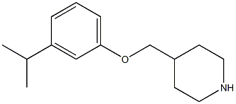 4-[3-(propan-2-yl)phenoxymethyl]piperidine