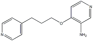 4-[3-(pyridin-4-yl)propoxy]pyridin-3-amine Structure