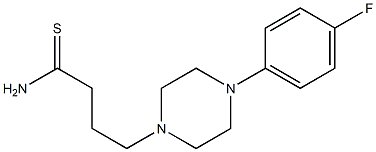 4-[4-(4-fluorophenyl)piperazin-1-yl]butanethioamide