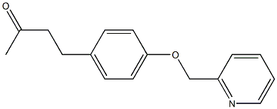 4-[4-(pyridin-2-ylmethoxy)phenyl]butan-2-one|