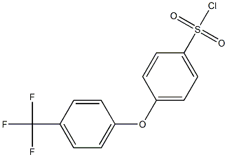 4-[4-(trifluoromethyl)phenoxy]benzene-1-sulfonyl chloride