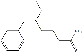  4-[benzyl(isopropyl)amino]butanethioamide