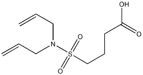  4-[bis(prop-2-en-1-yl)sulfamoyl]butanoic acid