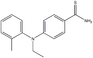 4-[ethyl(2-methylphenyl)amino]benzene-1-carbothioamide|