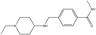  4-{[(1-ethylpiperidin-4-yl)amino]methyl}-N-methylbenzamide