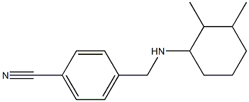  4-{[(2,3-dimethylcyclohexyl)amino]methyl}benzonitrile