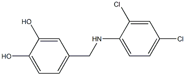 4-{[(2,4-dichlorophenyl)amino]methyl}benzene-1,2-diol