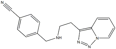  4-{[(2-{[1,2,4]triazolo[3,4-a]pyridin-3-yl}ethyl)amino]methyl}benzonitrile