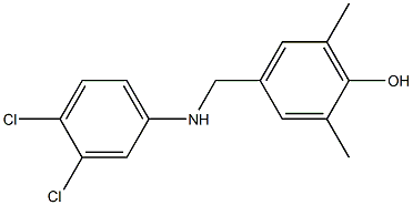 4-{[(3,4-dichlorophenyl)amino]methyl}-2,6-dimethylphenol