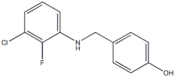 4-{[(3-chloro-2-fluorophenyl)amino]methyl}phenol