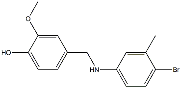 4-{[(4-bromo-3-methylphenyl)amino]methyl}-2-methoxyphenol