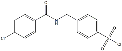  4-{[(4-chlorophenyl)formamido]methyl}benzene-1-sulfonyl chloride