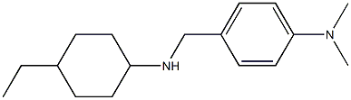 4-{[(4-ethylcyclohexyl)amino]methyl}-N,N-dimethylaniline Struktur