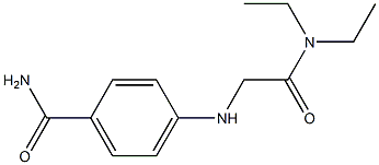 4-{[(diethylcarbamoyl)methyl]amino}benzamide|