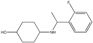 4-{[1-(2-fluorophenyl)ethyl]amino}cyclohexan-1-ol