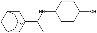 4-{[1-(adamantan-1-yl)ethyl]amino}cyclohexan-1-ol,,结构式