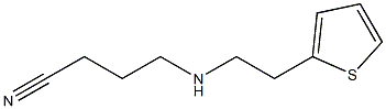 4-{[2-(thiophen-2-yl)ethyl]amino}butanenitrile