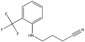 4-{[2-(trifluoromethyl)phenyl]amino}butanenitrile