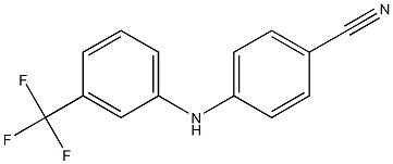 4-{[3-(trifluoromethyl)phenyl]amino}benzonitrile