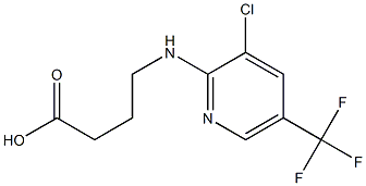 4-{[3-chloro-5-(trifluoromethyl)pyridin-2-yl]amino}butanoic acid|