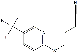  4-{[5-(trifluoromethyl)pyridin-2-yl]sulfanyl}butanenitrile