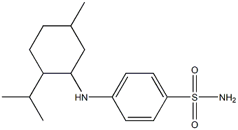 4-{[5-methyl-2-(propan-2-yl)cyclohexyl]amino}benzene-1-sulfonamide|