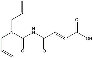  4-{[bis(prop-2-en-1-yl)carbamoyl]amino}-4-oxobut-2-enoic acid